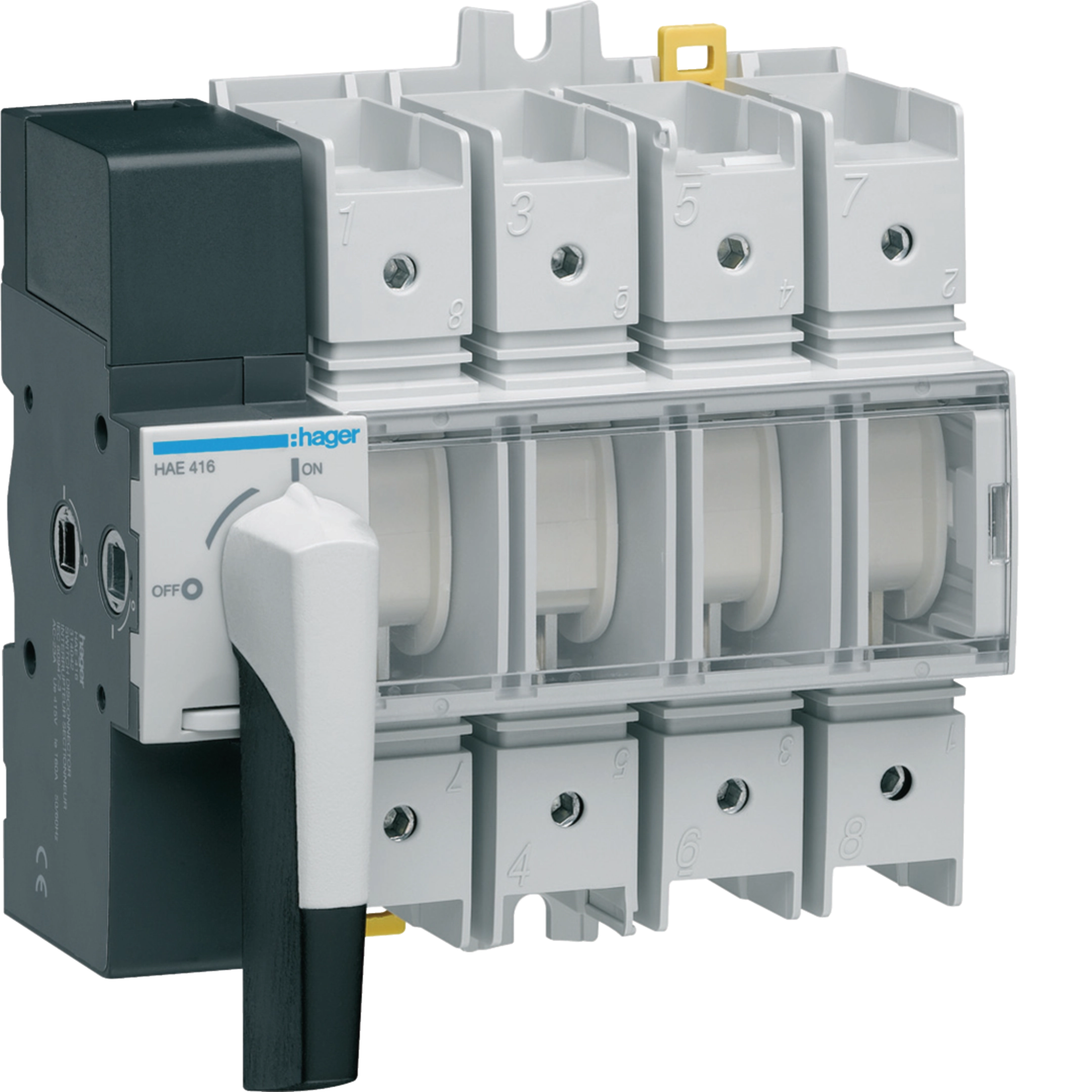 SKLOPKA RASTAVNA  160A  0-1  4POL,  HAE416,   HAGER