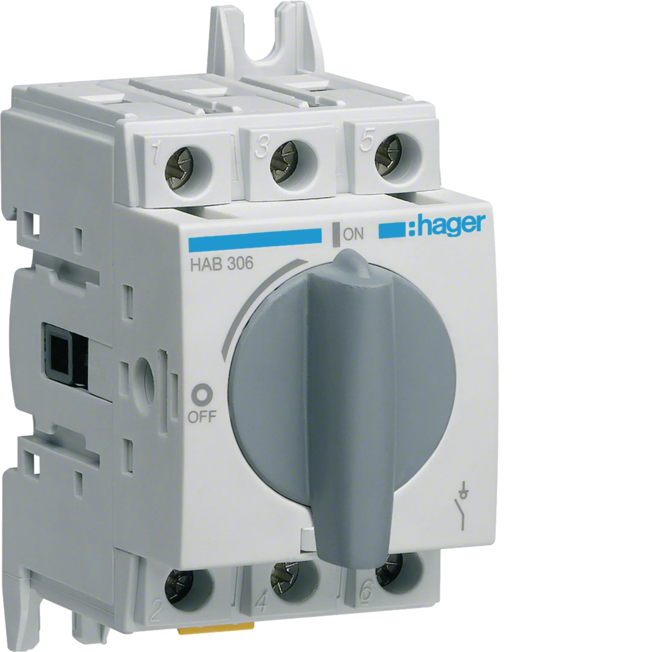 SKLOPKA RASTAVNA 40A  0-1 3-POL,  HAB304,   HAGER