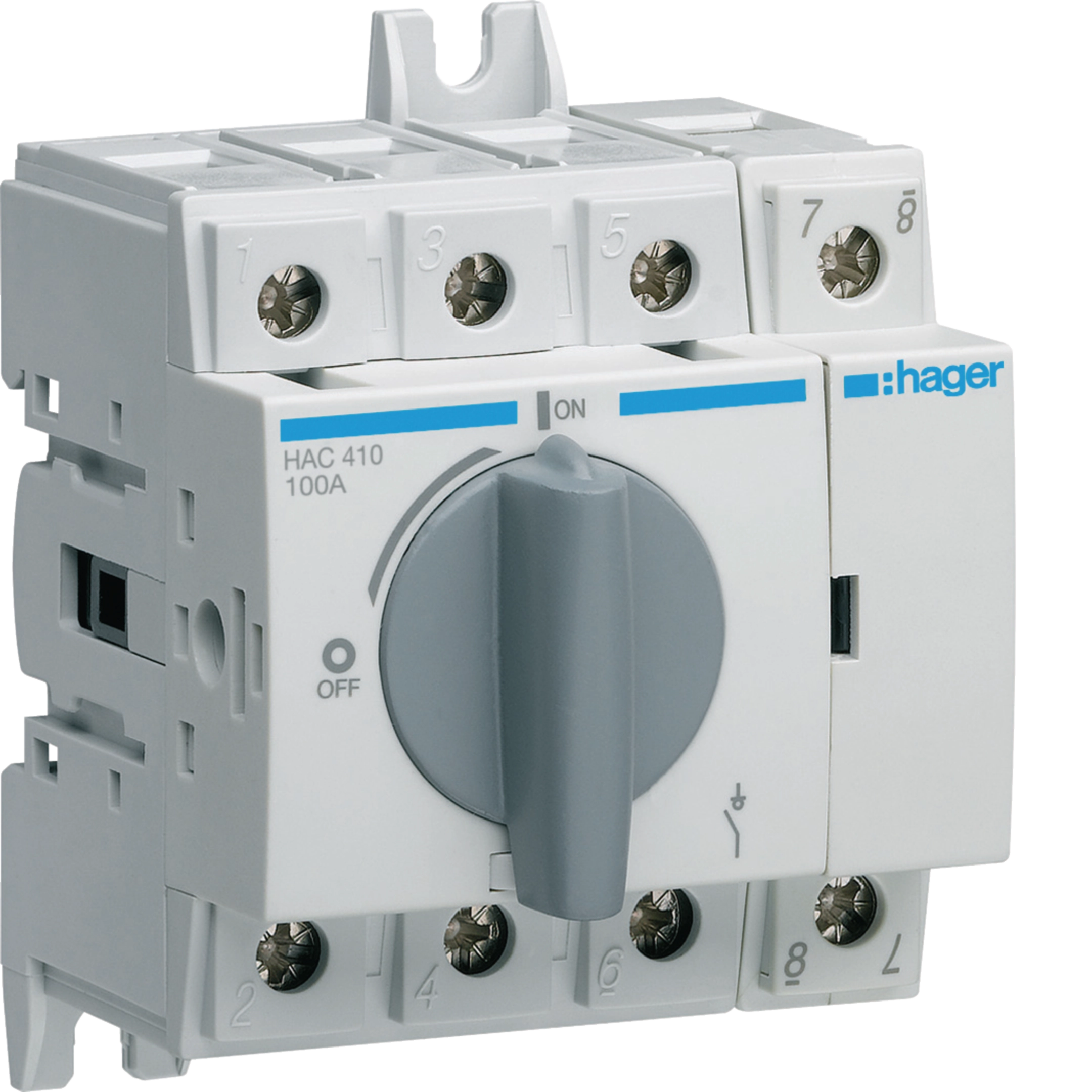 SKLOPKA RASTAVNA 100A  0-1  4POL,  HAC410,   HAGER