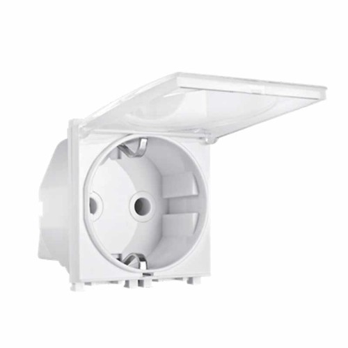 PRIKLJUCNICA DVOP. EXP SA POKL. I ZAS. 2M SILVER/TRANSP.,  74104.ST,   ALING