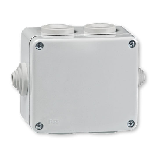 KUTIJA OG SILUMINSKA  IP55 SIVA, 293.1,   ALING-CONEL