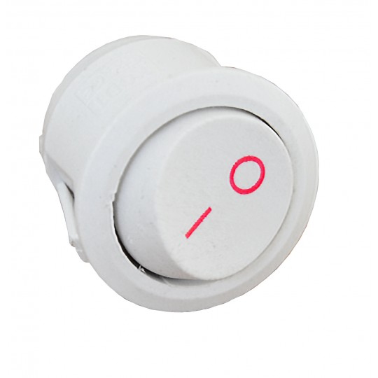 PREKIDAC UGRADNI BIJELI OKRUGLI,  ME-D5-1111,   MITEA