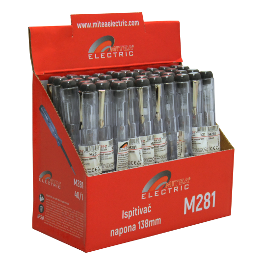 ISPITIVAC NAPONA - GLINERICA 220V  140MM,  M281,   MITEA