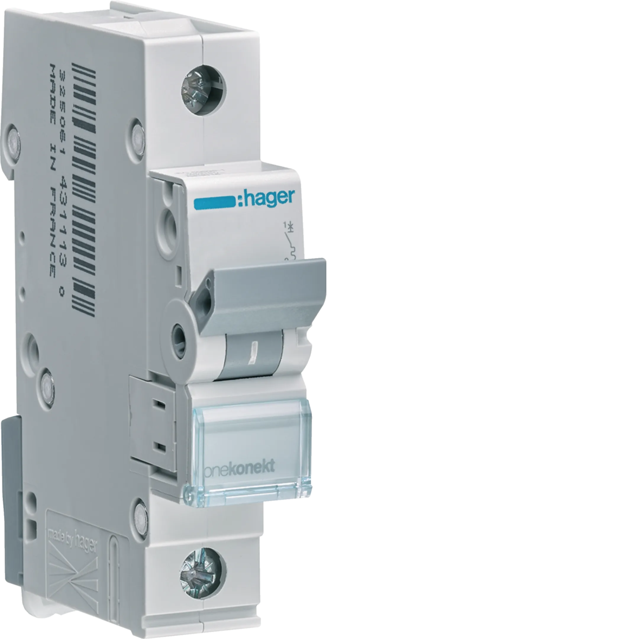 OSIGURAC  AUTOMATSKI  50A, C, 1-POLNI, 6KA,  MCN150,   HAGER