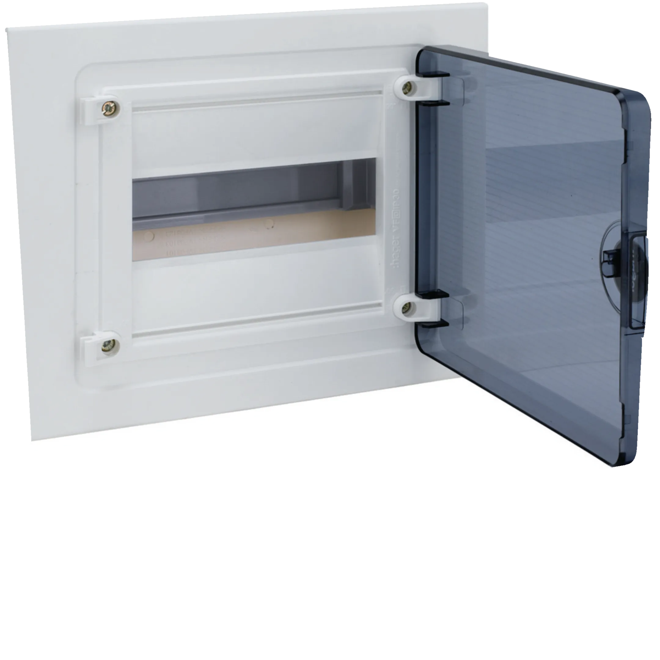 RAZVODNA TABLA 1-REDNA, 8 MODULA, UGRADNA SA PROZIRNIM VRATIMA, VF108TJ,   HAGER