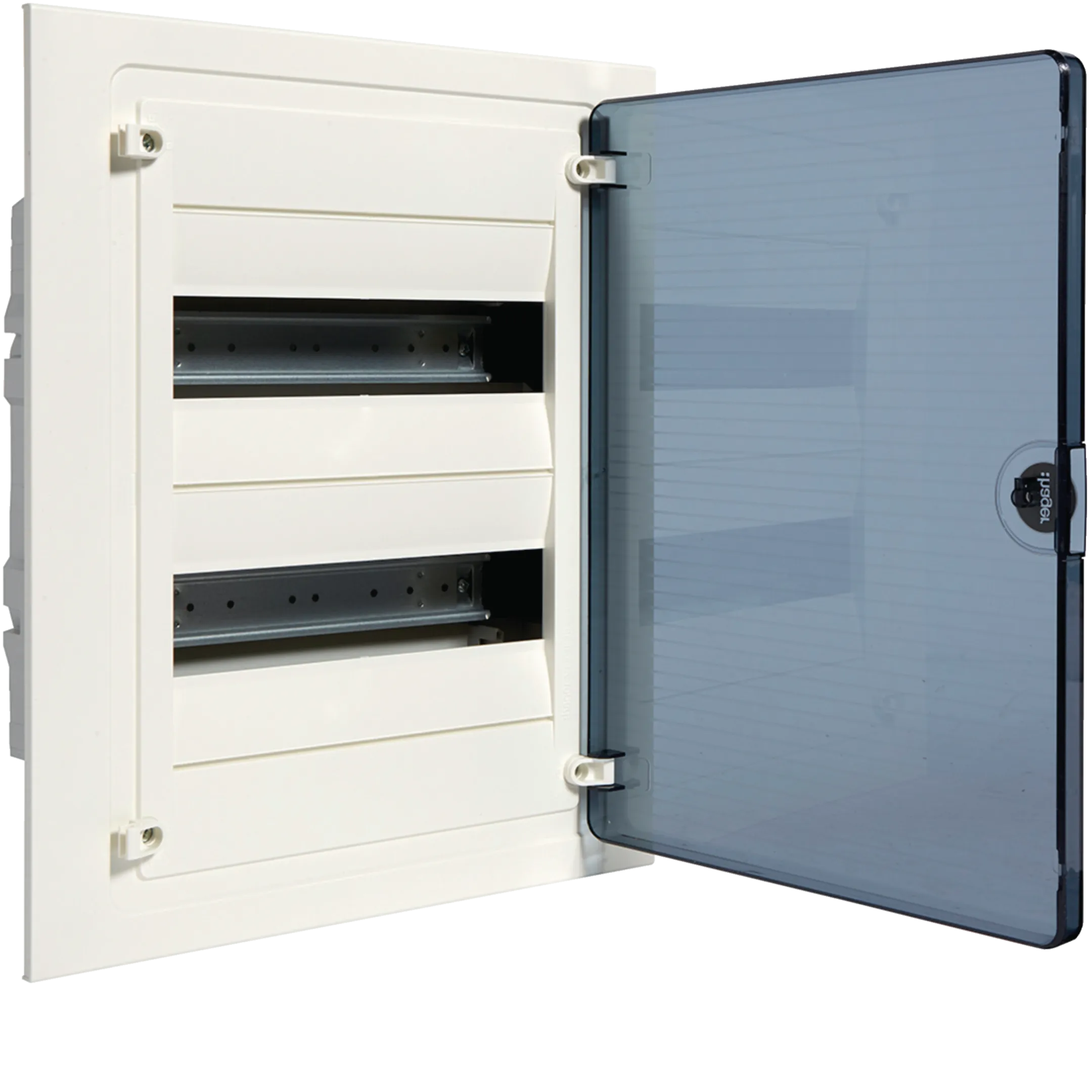 RAZVODNA TABLA 2-REDNA, 24 MODULA, UGRADNA SA PROZ. VRATIMA,  VF212TJ,   HAGER