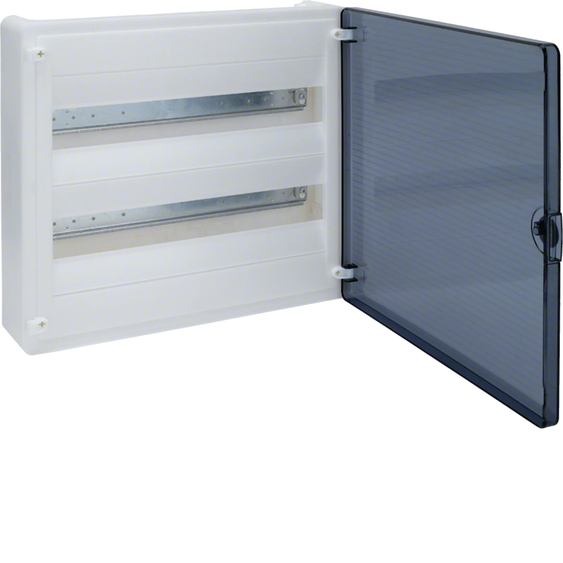 RAZVODNA TABLA 2-REDNA, 36 MODULA, NADGRADNA SA PROZ. VRATIMA,  VS218TJ,   HAGER