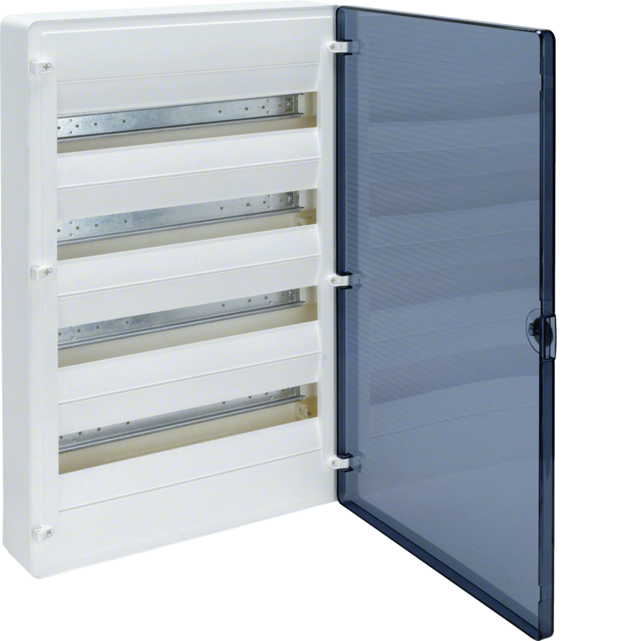 RAZVODNA TABLA 4-REDNA, 72 MODULA, NADGRADNA SA PROZ. VRATIMA,  VS418TJ,   HAGER