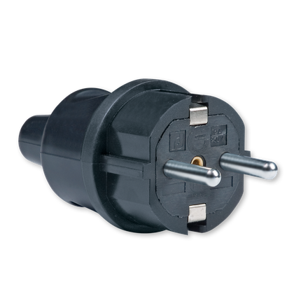 UTIKAC DVOPOLNI MASIVNI PVC STANDARD CRNI,  306.13,   ALING-CONEL