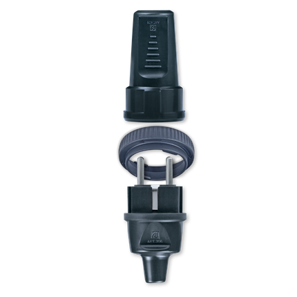 SET PRIBORA ZA PRODUZNI KABAL - UTIKAC 306. CRNI/CRNI PRSTEN, 4066.13,    ALING-