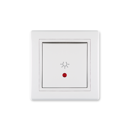 TASTER ZA SVIJETLO SA INDIKACIJOM PRESTIGE LINE,  609I.00,   ALING-CONEL