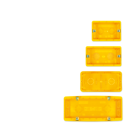 KUTIJA MONTAZNA PM-5 PETOSTRUKA ZA U ZID,  6525,   ALING-CONEL