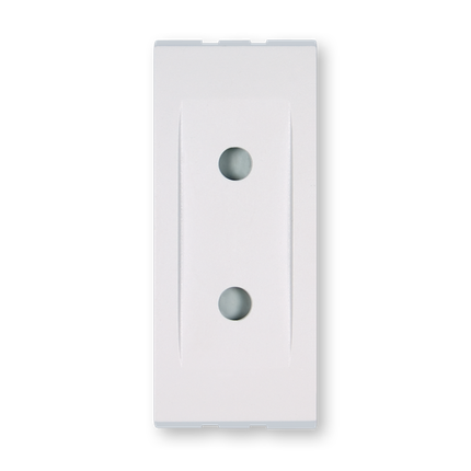 PRIKLJUCNICA DVOPOLNA - ITAL. CEI 23/16-VII 10A 250V 1M BIJELA,  652.0,   ALING