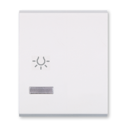 TASTER SKLOPKA ZA SVIJETLO SA INDIKACIJOM  2M  BIJELI  6590I.0,   ALING-CONEL