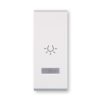 TASTER ZA SVIJETLO SA INDIKACIJOM 10A 250~1M BIJELI,  659I.0,   ALING MODE