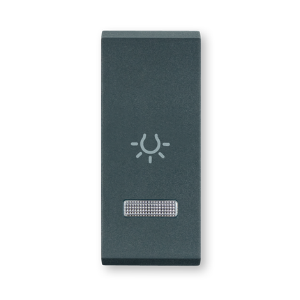 TASTER ZA SVIJETLO SA INDIKACIJOM 10A 250~1M ANTRACIT,  659I.A,   ALING MODE