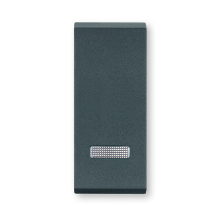 PREKIDAC JEDNOPOLNI 10A 250 1M SA INDIKACIJOM ANTRACIT,  675.A,   ALING MODE