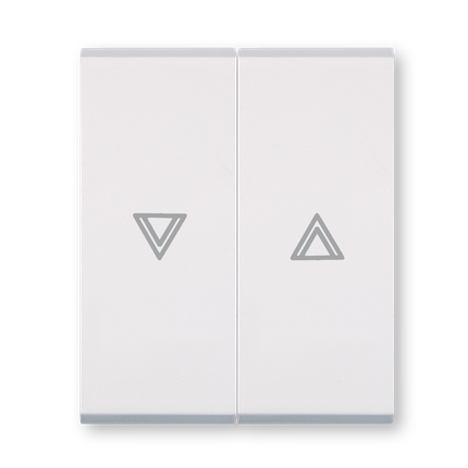 TASTER SKLOPKA ZA ROLETNE-PAR 1M+1M 10A 250 BIJELA,  690.0,   ALING MODE