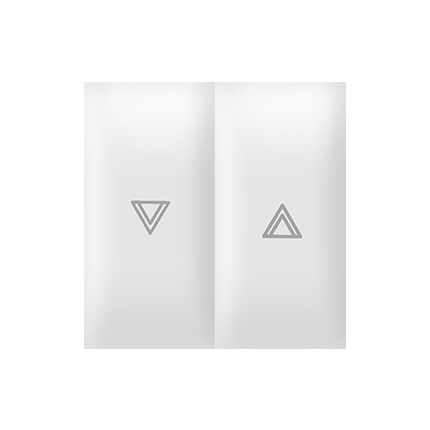 TASTER SKLOPKA ZA ROLETNE 16A 250V~EXP 2M, BIJELA,  72114.0,   ALING-CONEL
