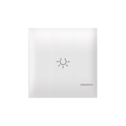 TASTER EXP 2M SA OZNAKOM SVIJETLA I INDIKACIJOM, BIJELI, 73402.0,   ALING-CONEL